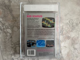 Kid Icarus NES Nintendo Pal Mattel Version VGA +85 Gold Label Graded ENG/ITA