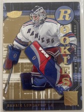 Henrik Lundqvist 2005-06 Upper Deck NHL Powerplay Rookies 148 New York Rangers