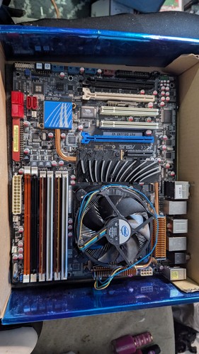 ASUS P6T Deluxe V2 Motherboard i7-930 3Ghz 10GB Of RAM ATX Motherboard Tested 