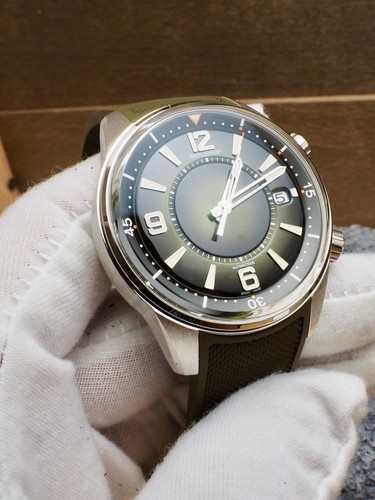 Jaeger LeCoultre Polaris Q906863J Green Gradient 99% LNIB Warranty till 2032!