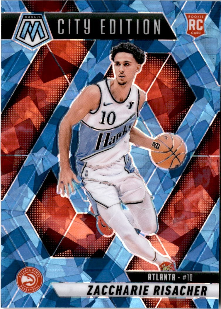 2024-25 Panini Mosaic - City Edition Zaccharie Risacher #274 Ice