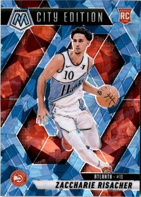2024-25 Panini Mosaic - City Edition Zaccharie Risacher #274 Ice