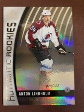 2017-18 SP Game Used Authentic Rookies Rainbow Anton Lindholm 049/222 Colorado