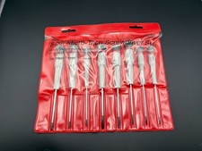 Nos Sears Craftsman Professional 8 Pc Micro-tech Screwdriver Set -- 941489