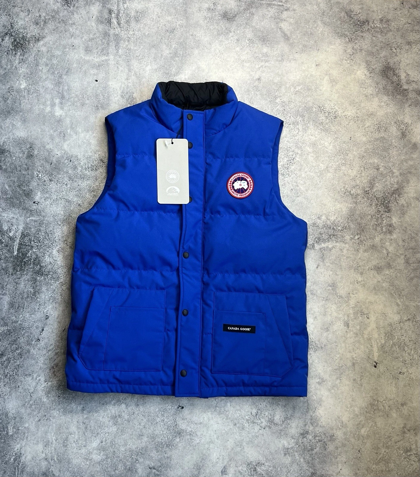 Gilet Canada Goose Blue PBI