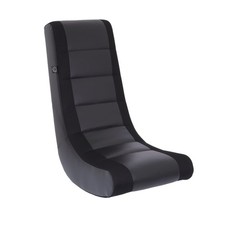 Home Video Rocker Floor Gaming Chair Kids  Teens PU Faux Leather  Polyester