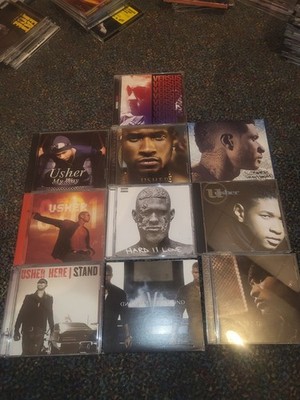 Usher CD Lot Bundle 10 Albums My Way 8701 Confessions Versus R&B Read