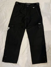 NEW Ocean Earth Pro Series Fleece Lined Ski/Snowboard Cargo Pants Men's XL