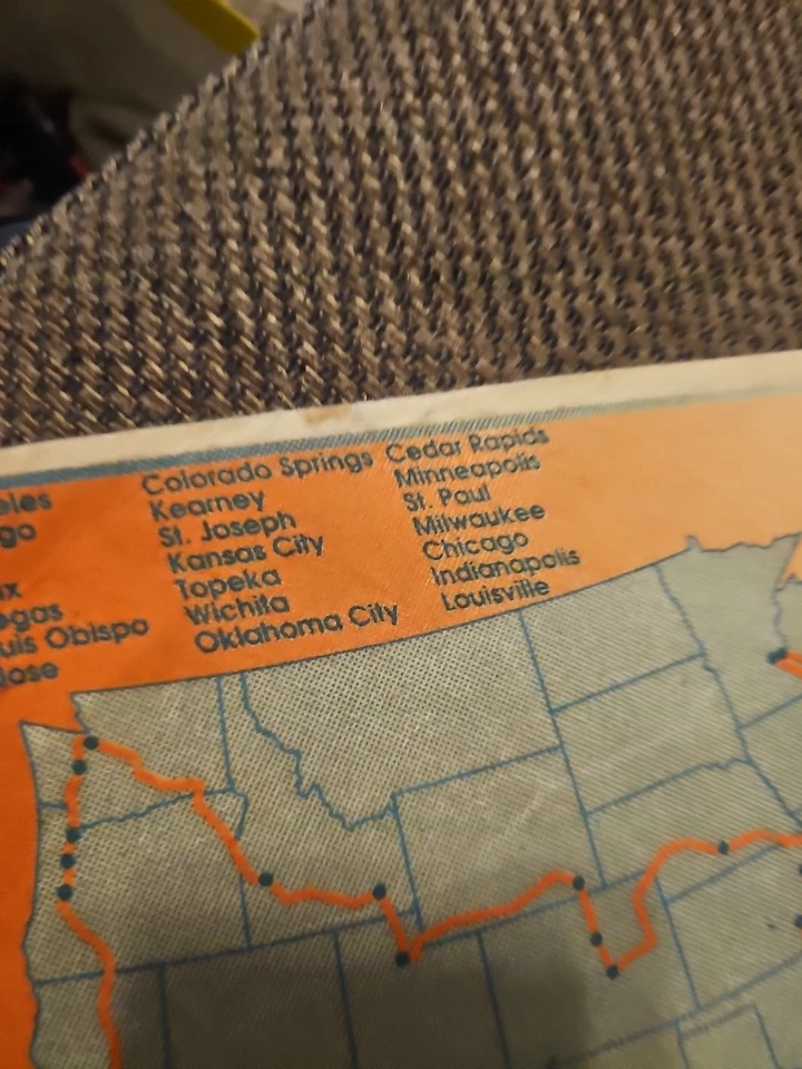 1996 Atlanta Summer Olympics Pennant. Running The Torch City To City 30" - Image 2 of 4