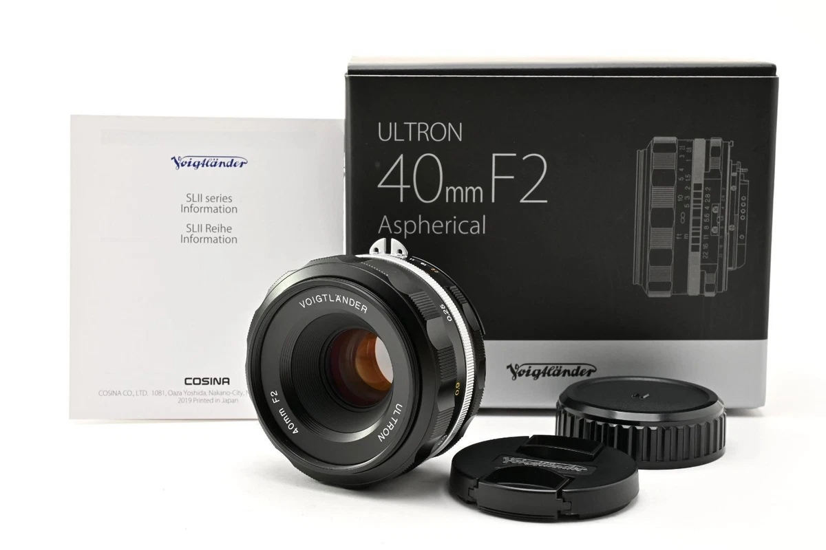 Voigtlander Ultron 40mm F2.0 EFマウント Voigtländer f/2 Camera Lenses 40mm Focal for sale | eBay