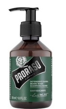PRORASO Single Blade Refresh Beard, Mustache Face Wash, 200ml Natural Cleanser