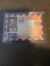 2010 Panini Century Collection - Air Mail Materials Eddie Mathews #4 137/250