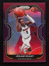 2020-21 Panini Prizm Purple Prizm 84/99 Jerami Grant #143 7zf