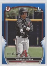 2023 Bowman Prospects Blue 101/150 Christian Cerda #BP-56 0c6