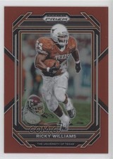 2023 Panini Prizm Draft Picks Red Prizm 47/299 Ricky Williams #94 13px