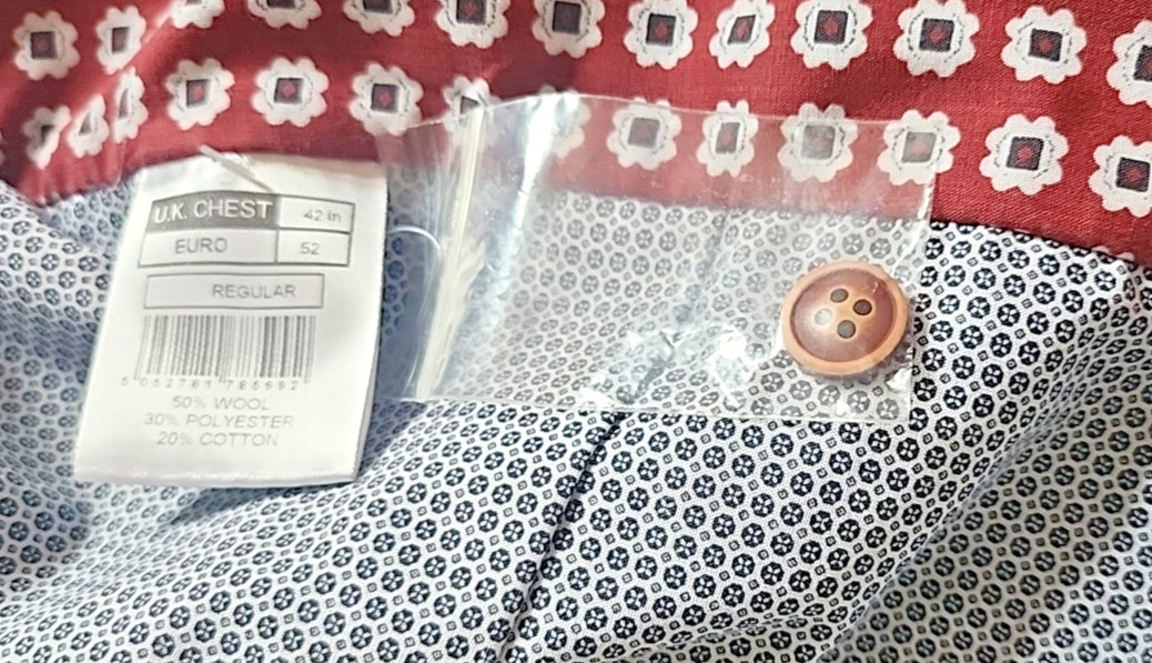 Gibson London Vintage Grey Mens Waistcoat - Chest 42 " Excellent Condition image 6