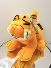 Vintage 1978 Garfield Plush Fine Toy Co NWT Paper Hang Tag Standing Cat
