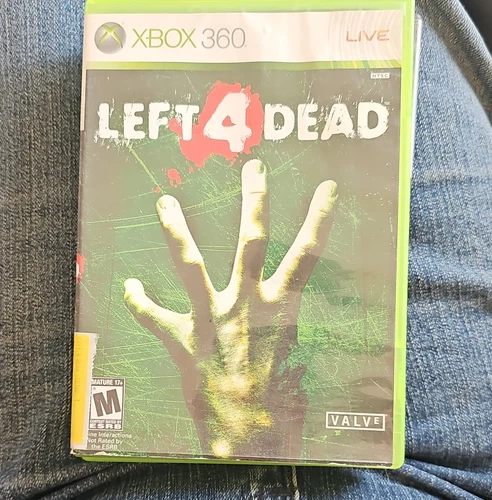 Valve Left 4 Dead Xbox 360 Shooter Survival Horror Game Manual Included M Rated