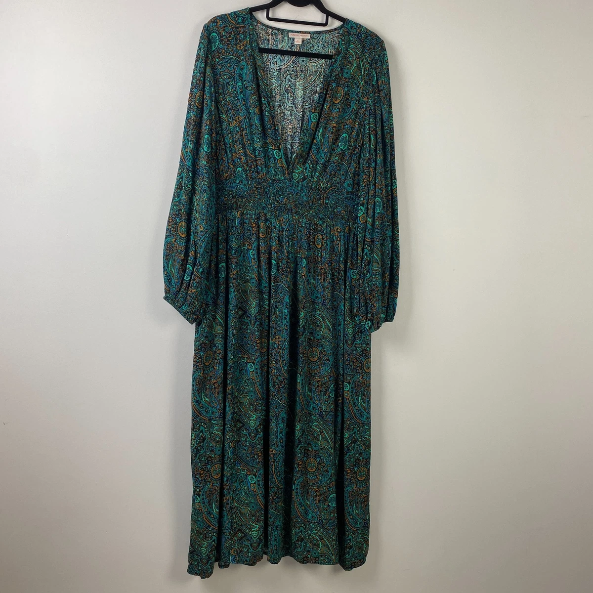 women's embroidered denim dress Denim Dress With Printed Embroidery – Saiid Kobeisy Online main image 0