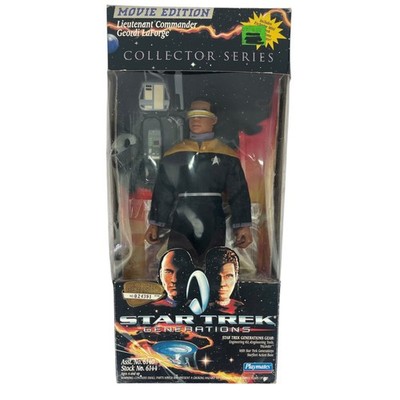 NEW Geordi LaForge 9'' Star Trek: Movie Edition Collector Series Playmates 1997