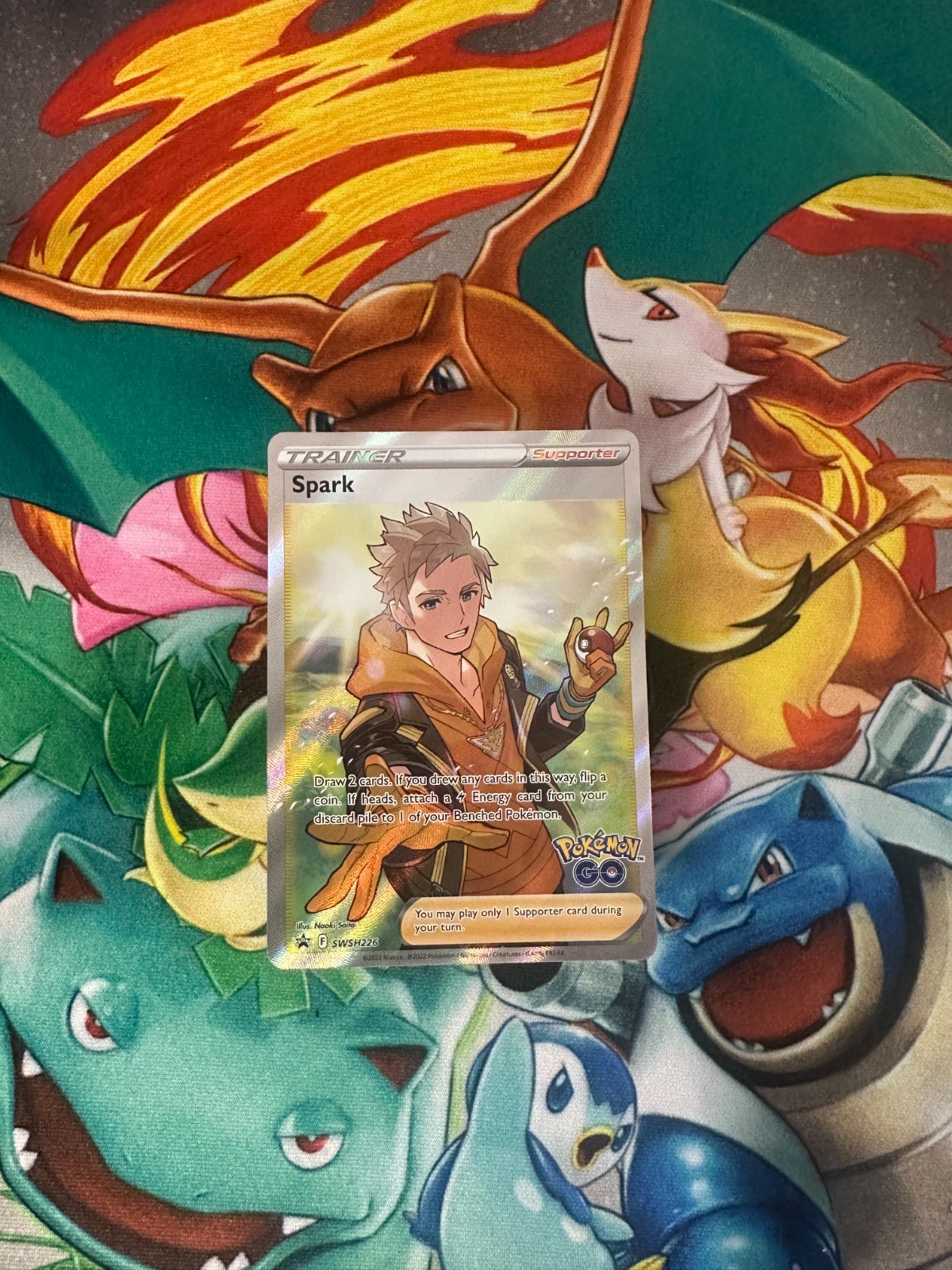 Spark - SWSH226 - Pokemon Black Star Promo - Full Art Trainer - Mint