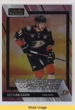 2023-24 O-Pee-Chee Platinum Marquee Rookies Sunset Leo Carlsson #293 READ 1a9z