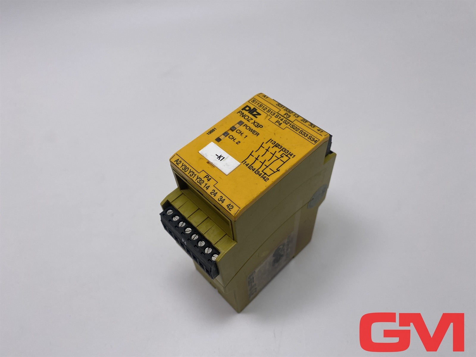 Pilz Emergency-Off 777310 Safety Relay PNOZ X3P 24VDC 24VAC Clip Missing