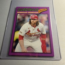 2026 Heritage Brendan Donovan Light Purple Border