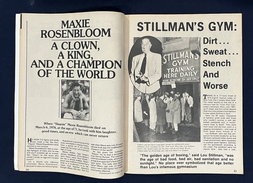 Big Book of Boxing, Sept. 1976, Muhammad Ali, Joe Louis, Max Rosenbloom, Tunney - Picture 5 of 19