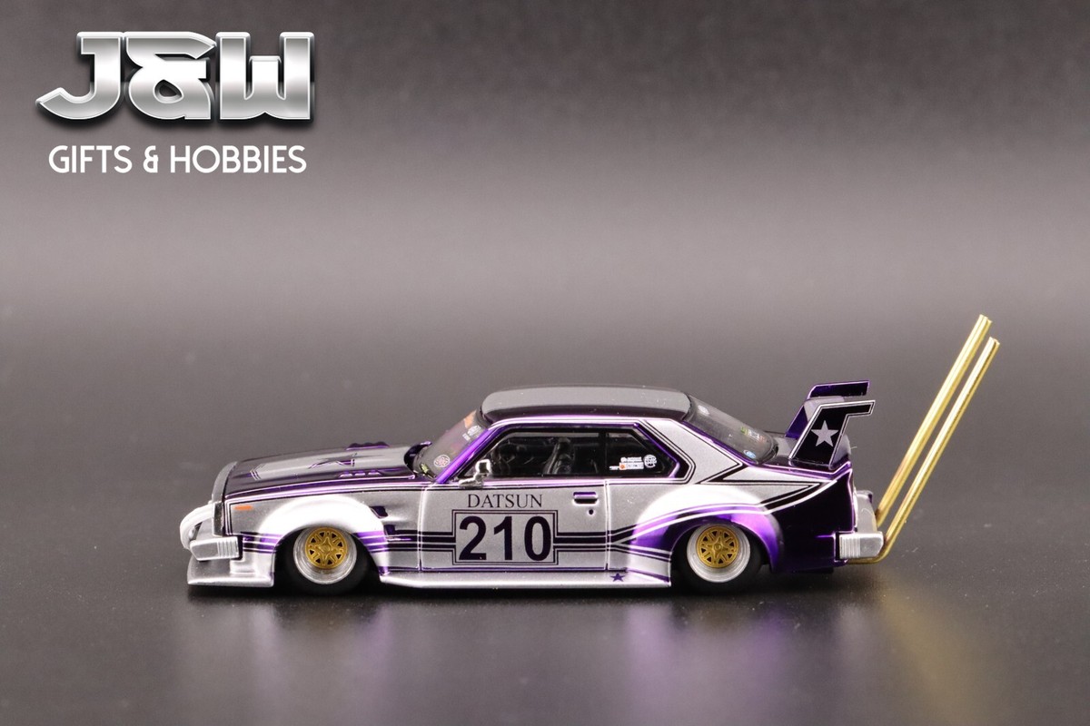 Pop Race C210 Bosozoku Style Purple and Silver 1/64 | eBay Pop Race C210 Bosozoku Style Purple and Silver 1/64 | eBay