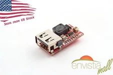 6-24V DC Input to 5V 2A USB Car Charger Module DC-DC Buck Step-Down Converter