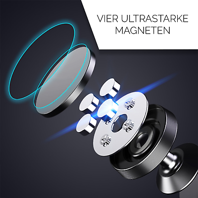 Magnet Handyhalterung Auto Navi Armaturenbrett KFZ Smartphone Halter  Universal