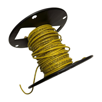 Southwire E51583 MTW THWN THHN Yellow Wire 12 AWG Approx 75' Long, 1 lbs 14oz
