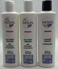 3PK Nioxin 5 Scalp Therapy Conditioner Shampoo Set FAST SHIP 10.1 FL OZ EA