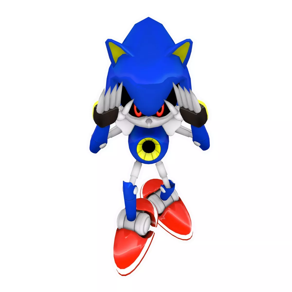 Sonic The Hedgehog- Metal Sonic 3- 10 Vinyl Decal Stickers