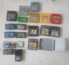 Games Only: Authentic Vintage Working Nitnendo Games Color And DS Games