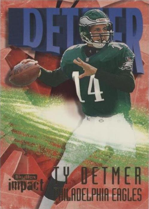 1997 Skybox Impact Ty Detmer #162 - 1 of 2