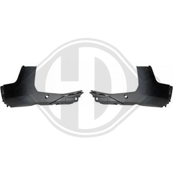 LüFtungsgitter StoßFäNger Vorne Rechts FüR Peugeot 3008 SUV M_ 1.2 Puretech 130-image
