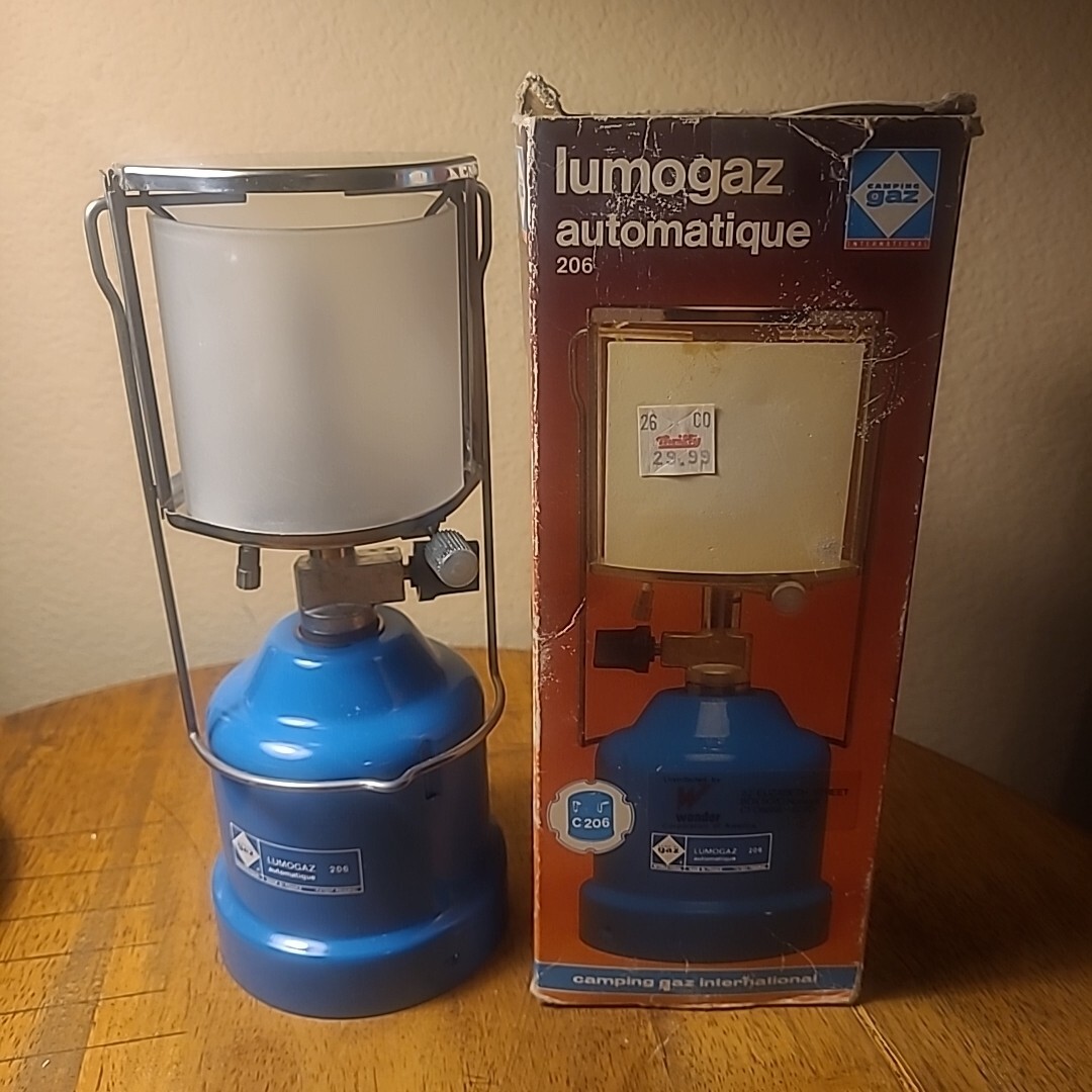 Vintage CAMPING GAZ Lantern Lumogaz C 206 Made in France eBay