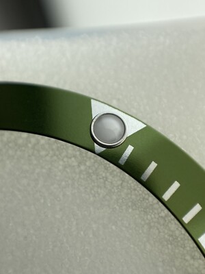 AFTERMARKET Rolex Submariner 16610LV KERMIT Green Aluminum Bezel