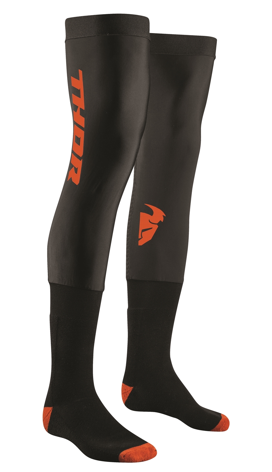 Thor Knee Brace Comp Socks Motocross Enduro Socks Leg Warmers Black