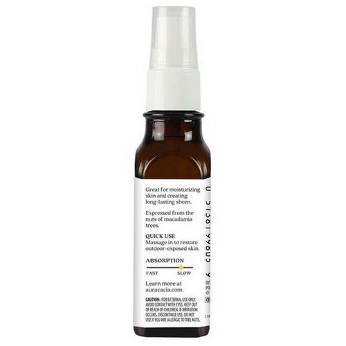 Aceite orgánico para el cuidado de la piel macadamia 1 oz por Aura Cacia Foto 3 de 3
