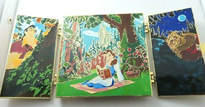 Disney Pin ACME Artist Series Beauty & the Beast Triptych AP #114792