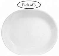 12-1/4-inch Serving Platter, Dinnerware Winter Frost Tableware White-3-pack on sale 12-1/4-inch Serving Platter, Dinnerware Winter Frost Tableware White-3-pack on sale