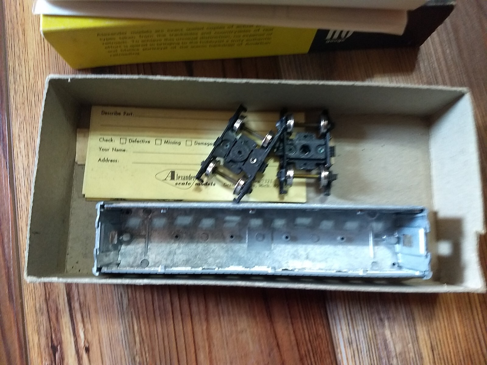 Alexander Scale Models Passenger Car HO | eBay
