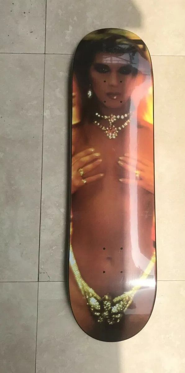 Supreme Nan Goldin Kim In Rhinestones NOS Skateboard Deck Mark Gonzales New