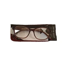 Foster Grant Reading Glasses FGLR 24611 Win +3.00 with soft case NEW!