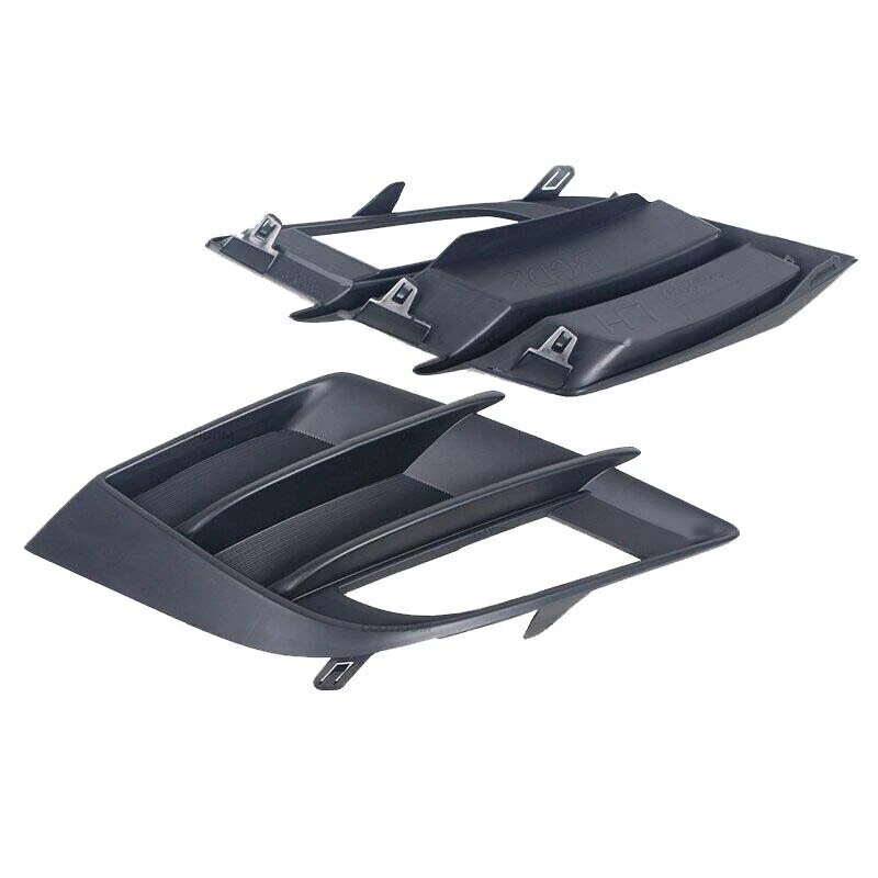 2x Front Bumper Fog Light Lamp Cover Grille Bezel For Mazda 3 2009-2013 M3 BL BK Foto 4 de 4