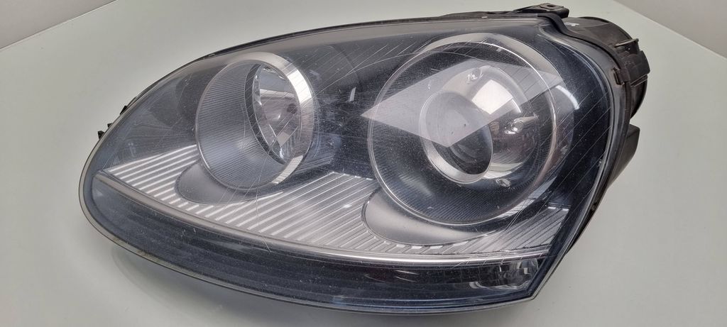 Volkswagen Golf V 2008 Left headlight headlamp 1K6941031 TPT9649 CA4LA  カシラ NAMI.E