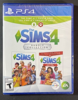 The Sims 4 Bundle Pack [ Sims 4 + Cats and Dogs Expansion ] (PS4